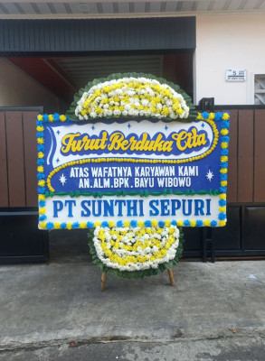 Papan Bunga Duka di Tolangohula