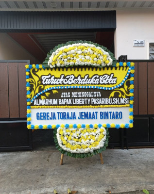 Papan Bunga Duka di Tolangohula
